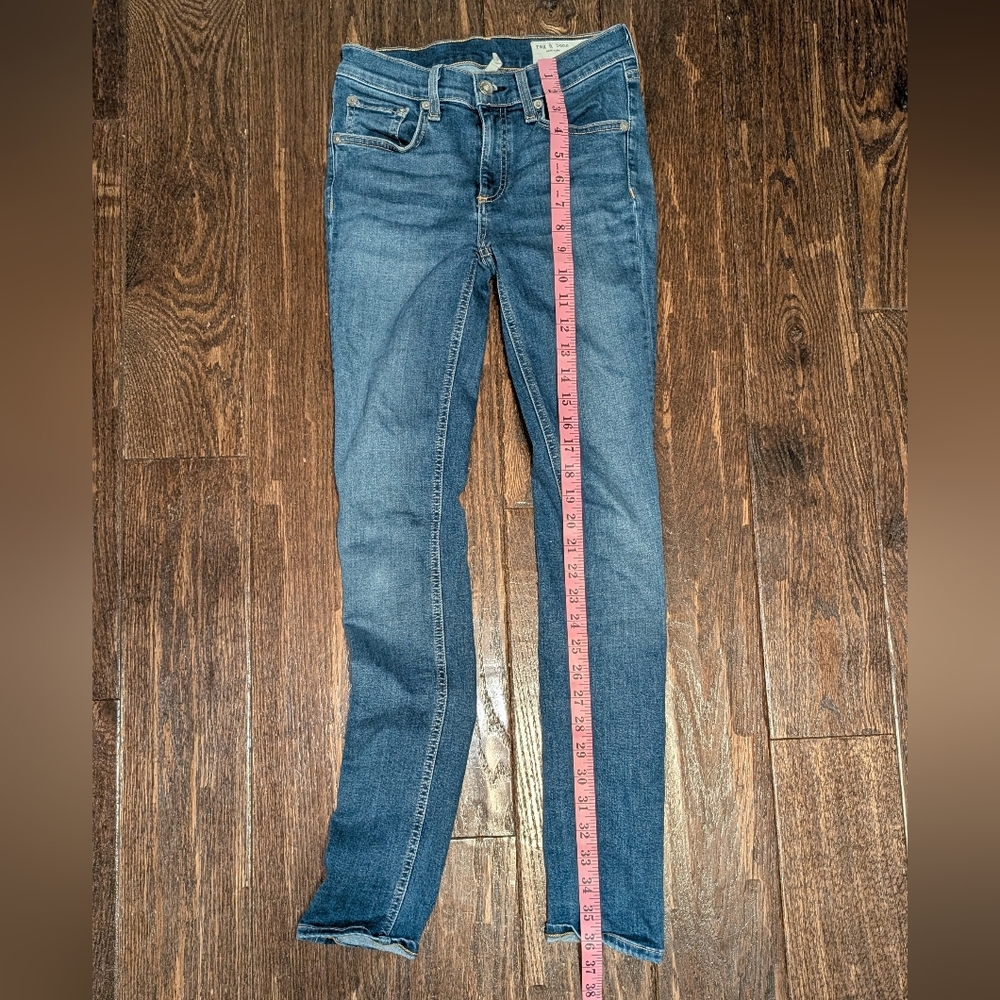 Rag & bone Skinny Jeans with Strecth in Aberdeen Blue - Picture 8 of 8
